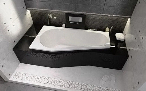 Акриловая ванна Riho Delta 150x80 BB8000500000000 (B066001005) правая