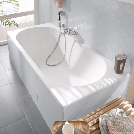 Акриловая ванна Villeroy&Boch O.novo 170x75 UBA170CAS2V-01+U99740000