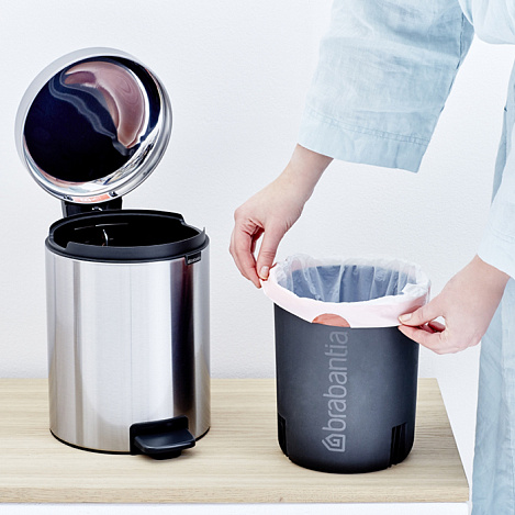 Мусорный бак с педалью Brabantia newIcon 112645 5л