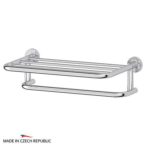 Полка для полотенец со штангой 50 cm ELLUX Elegance ELE 029