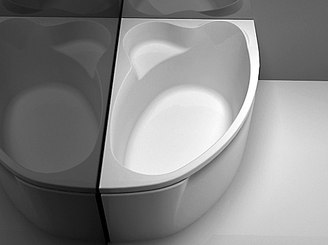 Акриловая ванна Aquanet Mayorca 150x100 204009 правая