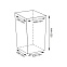 Корзина для белья с крышкой WasserKRAFT Ammer WB-370-L