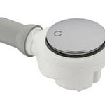 Слив для душевого поддона Tempoplex Plus Villeroy&Boch Subway Infinity 92250069 матовый хром