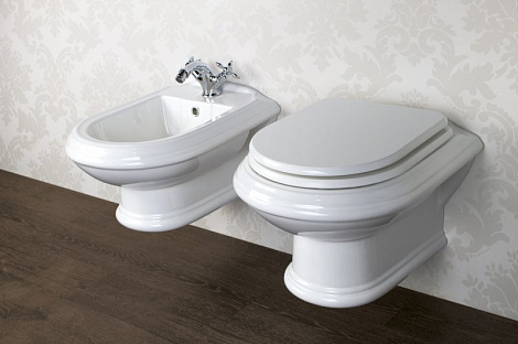Сиденье для унитаза Cezares King Palace CZR-T-163-W-S-BR