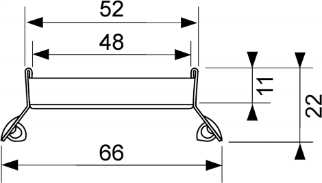 Основа для плитки Tece Drainline 600772 70мм