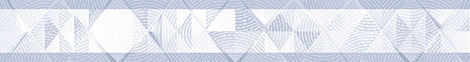 Бордюр для стены Alma Ceramica Brillar 50x6.7 BWU53BRL016, голубой