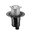 Душевой трап Berges Platz Norma 100x100 (090058) матовый хром