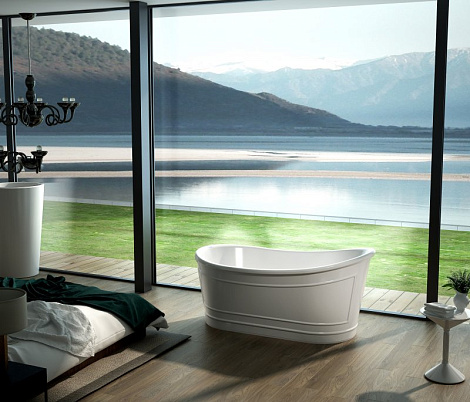 Акриловая ванна Belbagno 167.6x90 BB32