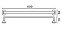 Двойной полотенцедержатель Art&Max Ovale (AM-4048B) (AM-E-4048B)