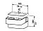 Тумба под раковину Duravit Happy D.2 H2636402222 белая