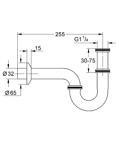 Сифон для раковины Grohe 28947000
