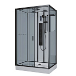 Душевая кабина Niagara NG-6912-01GQR BLACK, правая