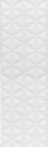 Фоновая плитка для стены Kerama Marazzi Диагональ 60x25 12119R, Белый