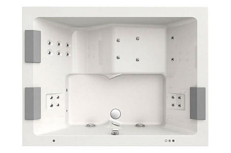 Акриловая ванна Jacuzzi SHARP extra 200x150 SHA-4006-0600