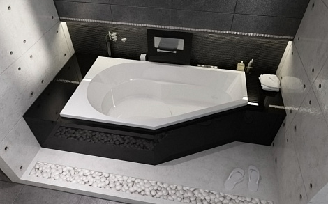 Акриловая ванна Riho Yukon 160x90 BA3400500000000 (B008001005) правая