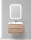 Тумба под раковину BelBagno Etna ETNA-800-2C-SO-WO-P, Rovere Bianco