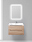 Тумба под раковину BelBagno Etna ETNA-800-2C-SO-WO-P, Rovere Bianco