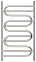 Полотенцесушитель комбинированный Сунержа Иллюзия-ПРОФИ 100x50 (00-5108-1050)