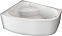 Акриловая ванна Kolpa Chad 170/S R Basis, 170x120 правая