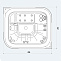Мини-бассейн Jacuzzi VIRTUS 250x215 VIR-1102-3354 Platinum (65)