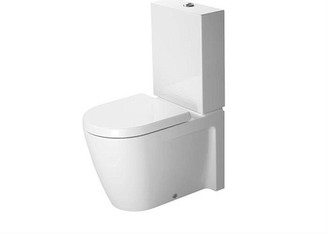 Напольный унитаз с бачком Duravit Starck 2 21450900001-WG + 09330000051-WG