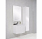 Комплект мебели Aquaton Римини 60 (1A177701RN010) белый (Тумба+раковина+зеркало)