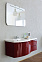 Тумба под раковину Belbagno PROSPERO-1200 PROSPERO-1200-3C-SO-RB-LEFT, Rosso Brilliante