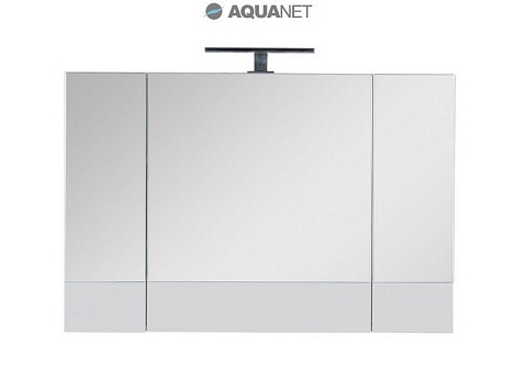 Шкаф-зеркало Aquanet Нота 100 (165372) белое камерино