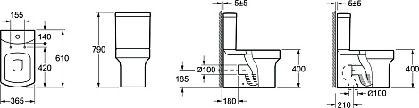 Унитаз Grossman Status GR-N3010