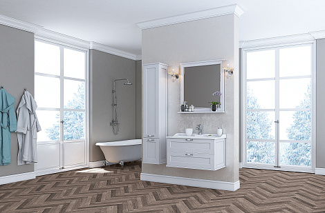 Зеркало Aquaton Леон 80 (1A186402LBPS0) дуб