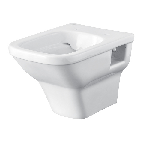 Чаша для подвесного унитаза Santek Лайн 1WH501574, с сиденьем