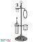 Стойка с 5-ю аксессуарами для туалета с биде 80 cm 3SC STILMAR STI 435