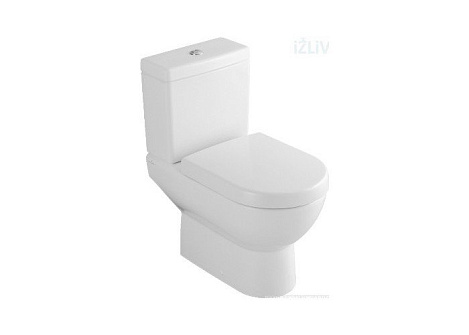 Напольный унитаз с бачком Villeroy&Boch Subway 2.0 660910R1 + 772311R1