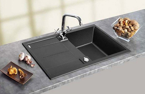Кухонная мойка Blanco METRA 5 S SILGRANIT PuraDur 513044, антрацит