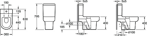 Унитаз Grossman Elegance GR-N3015