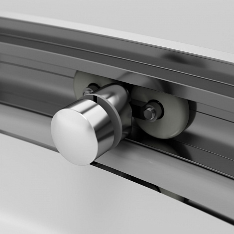 Душевое ограждение AM.PM Like Solo Slide 120 W83G-302U120CG 120x80, стекло тонированное, хром