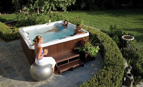 Мини-бассейн Jacuzzi SPA J235 213х213 9445-37465 акрил №65 Platinum