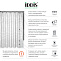 Штора для ванной комнаты IDDIS 341P20RI11