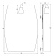 Зеркало со светильником 40 W 50х70 cm ELLUX Romance ROM-A1 0141