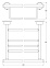 Полка для полотенец со штангой 40 cm FBS Vizovice VIZ 040