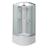 Душевая кабина Niagara Classic 100x100 NG-2309-14BKT серебро
