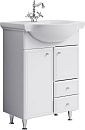 Тумба под раковину AQWELLA Barcelona-Lux 61 (BA0106K), белый
