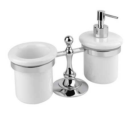 Держатель стакана и дозатора Cezares Olimp OLIMP-TDT-02-Sw