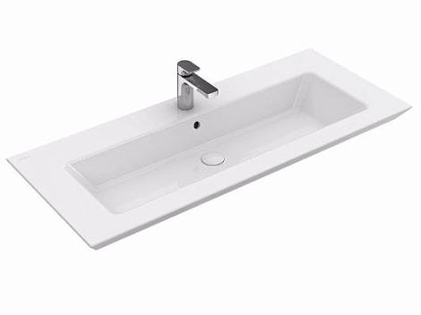 Тумба с раковиной Villeroy&Boch Legato B222L0E8+4153A2R1, белое дерево