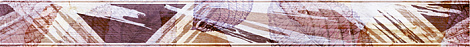 Бордюр для стены Alma Ceramica Феличче 60x6 BWU60FLC704, фиолетовый
