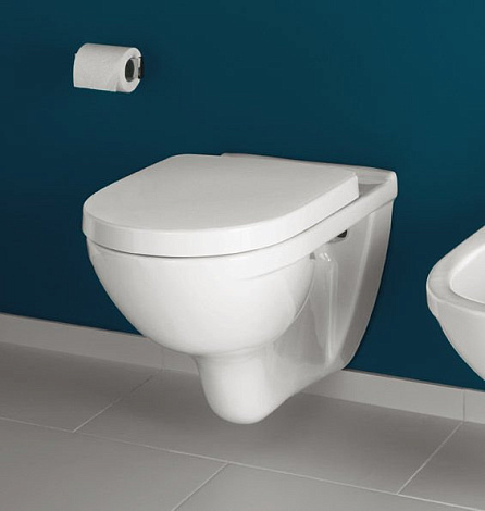 Подвесной унитаз Villeroy&Boch O.novo 5660H1R1 с сиденьем микролифт