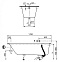 Квариловая ванна Villeroy&Boch Oberon 170x75 UBQ170OBE2V-96