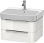 Тумба под раковину Duravit Happy D.2 H2636402222 белая