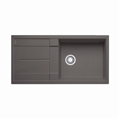 Кухонная мойка Blanco METRA XL 6S SILGRANIT PuraDur 518881, темная скала