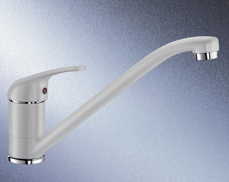 Смеситель для кухни Blanco DARAS SILGRANIT 524182 белый
